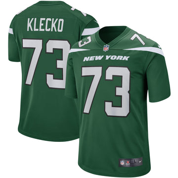 Joe Klecko New York Jets green Game jersey