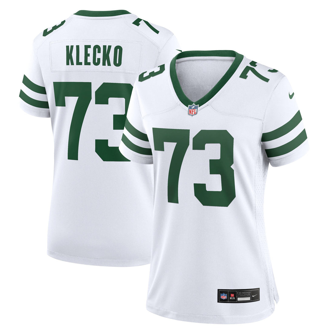 Joe Klecko New York Jets white jersey