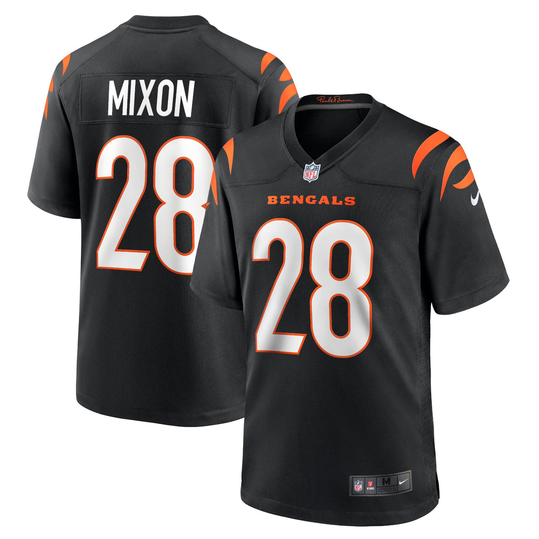 Joe Mixon Cincinnati Bengals black jersey
