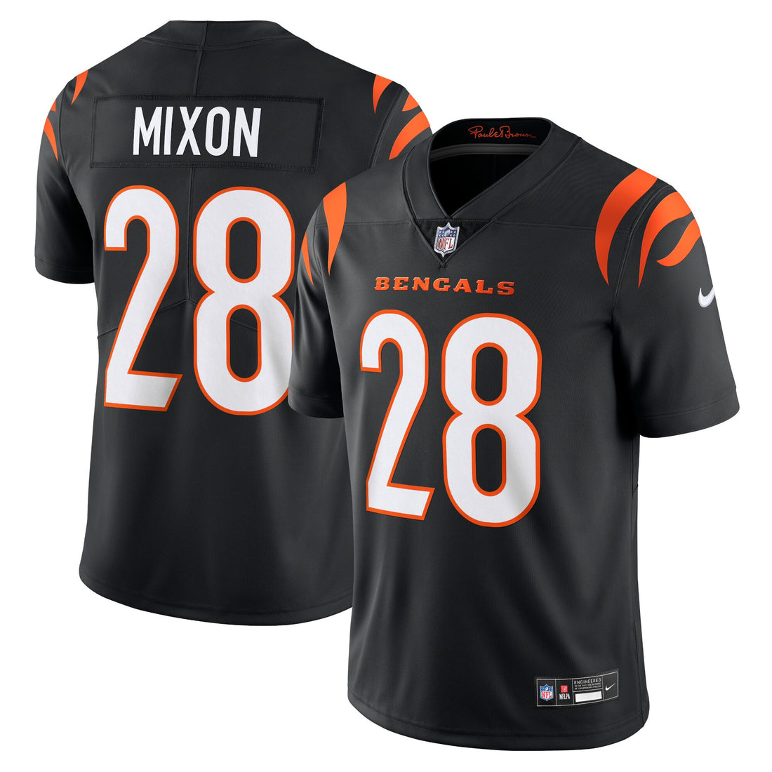 Joe Mixon Cincinnati Bengals black Untouchable jersey