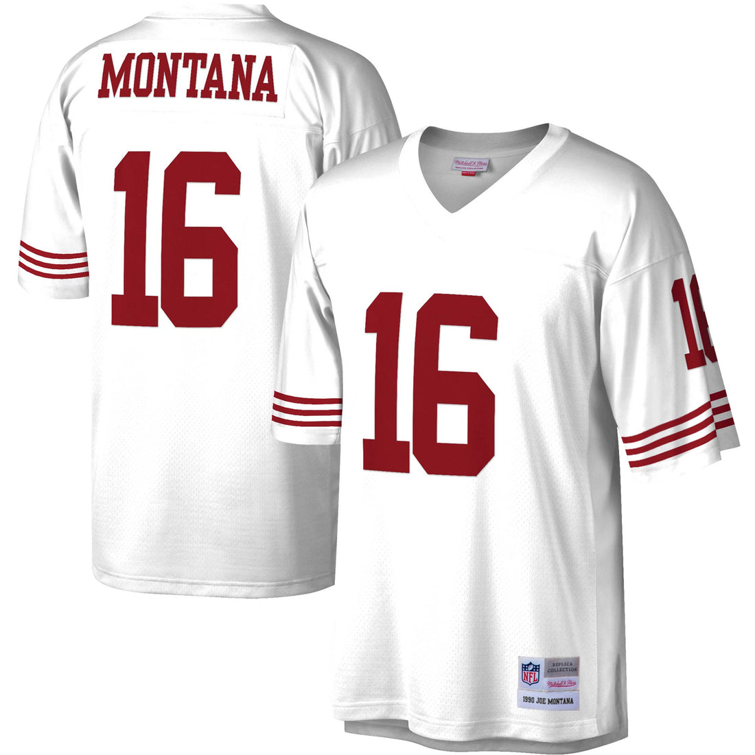 Joe Montana San Francisco 49ers white jersey