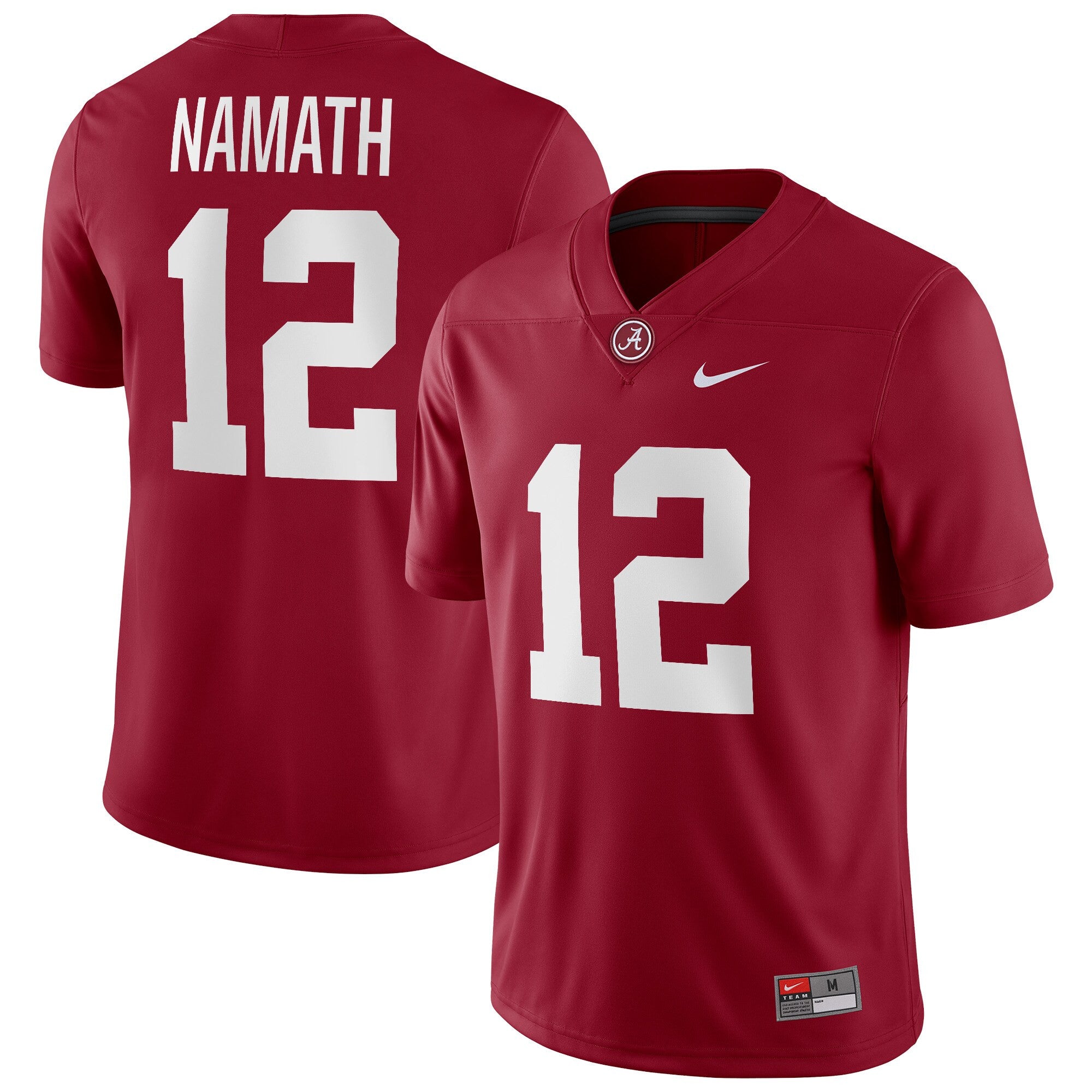 Joe Namath Alumni Alabama Crimson Tide crimson jersey