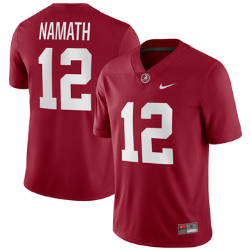 Joe Namath Alumni Alabama Crimson Tide crimson jersey