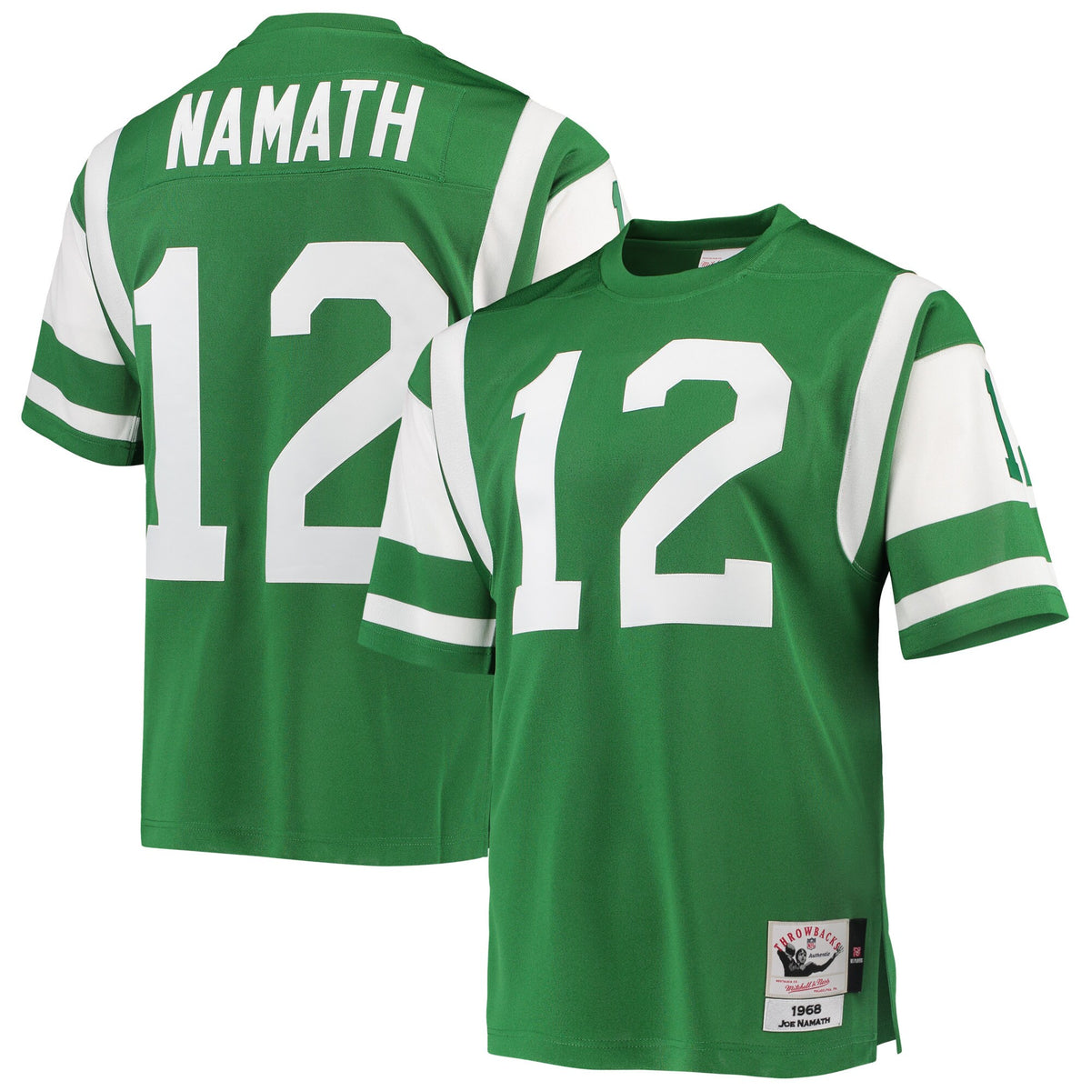 Joe Namath New York Jets green Throwback jersey
