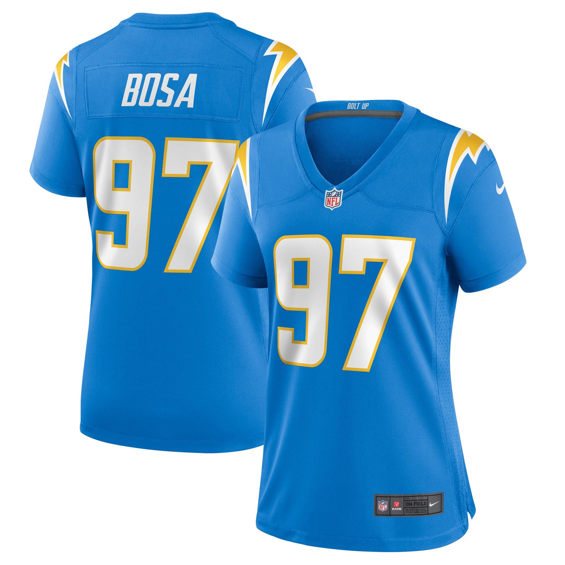 Joey Bosa Los Angeles Chargers blue jersey