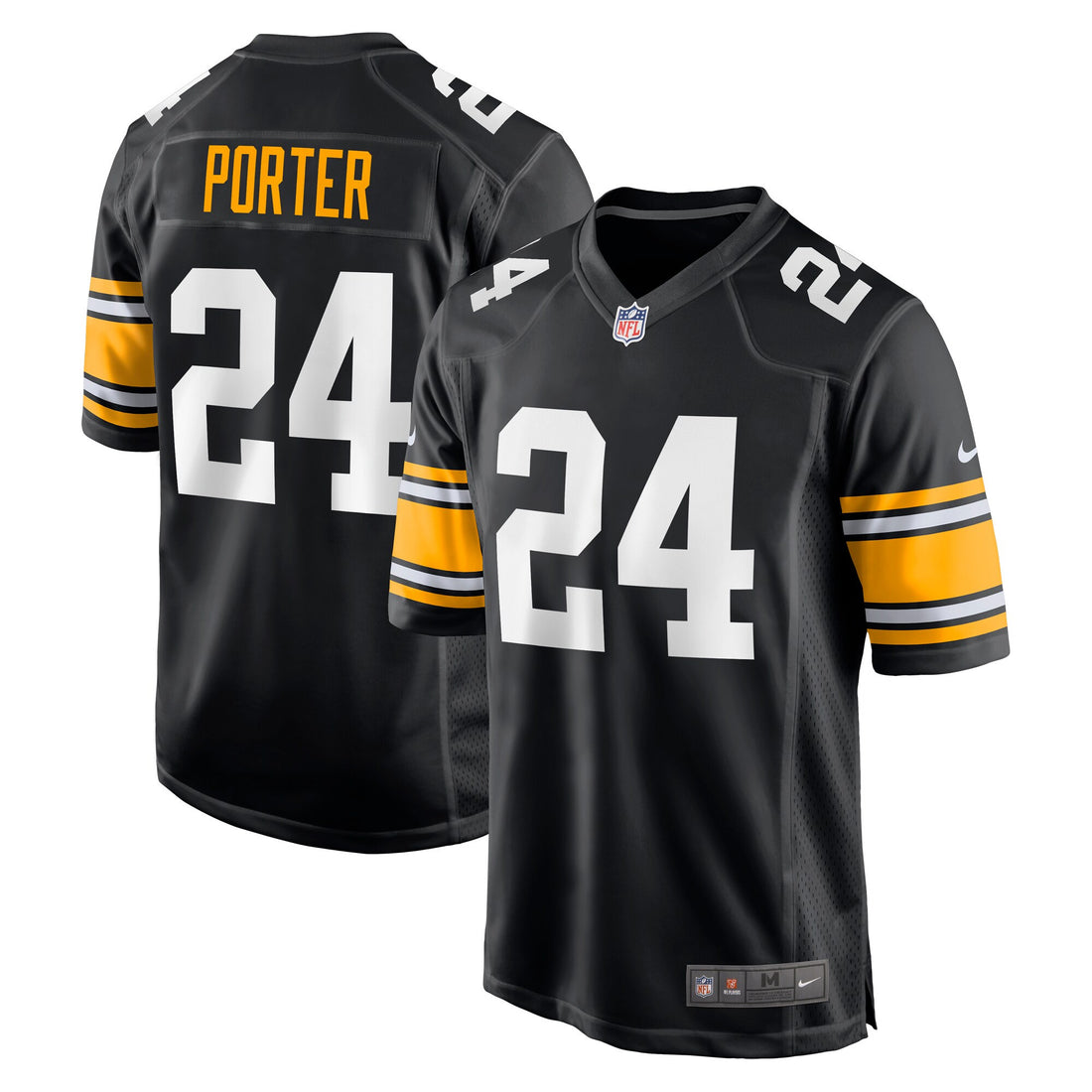 Joey Porter Jr Pittsburgh Steelers black Alternate jersey