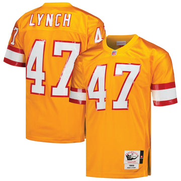 John Lynch Tampa Bay Buccaneers orange Throwback jersey