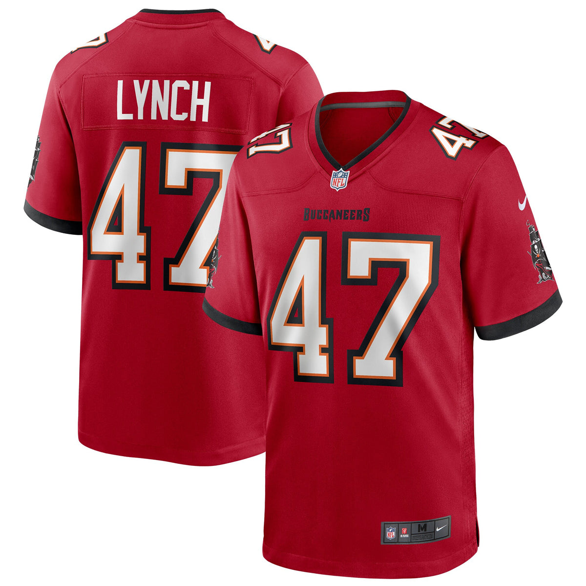 John Lynch Tampa Bay Buccaneers red Game jersey