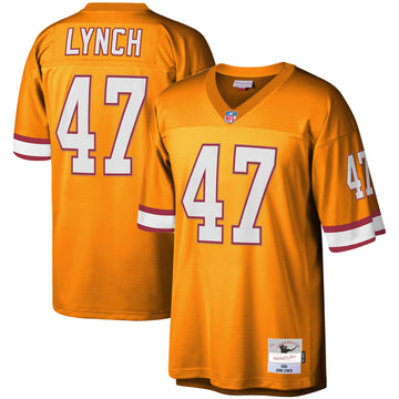 John Lynch Tampa Bay Buccaneers orange jersey