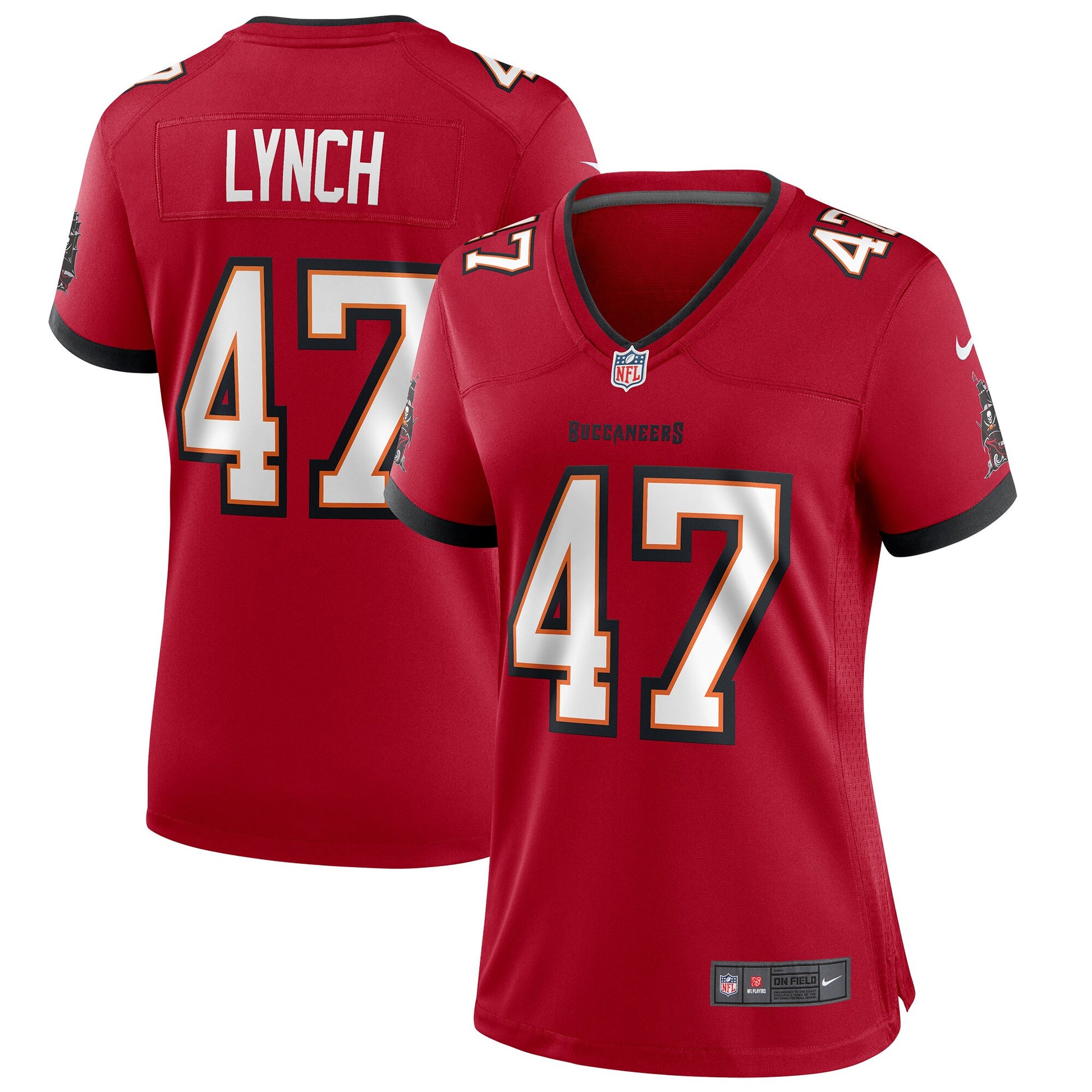 John Lynch Tampa Bay Buccaneers red Game jersey