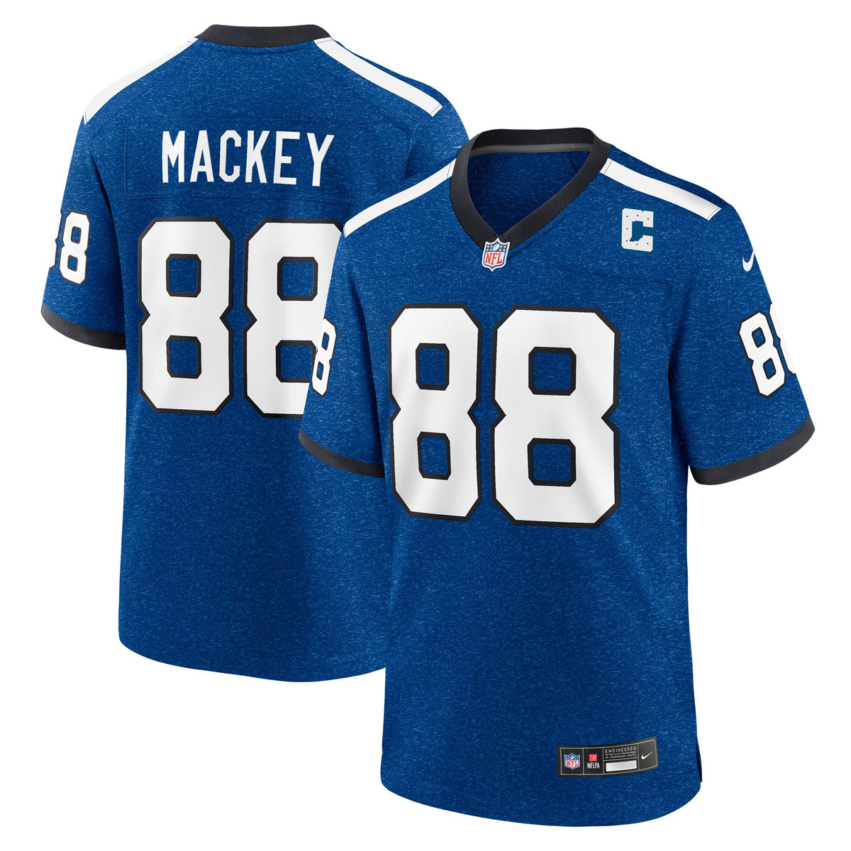 John Mackey Indiana Nights Indianapolis Colts royal Alternate jersey