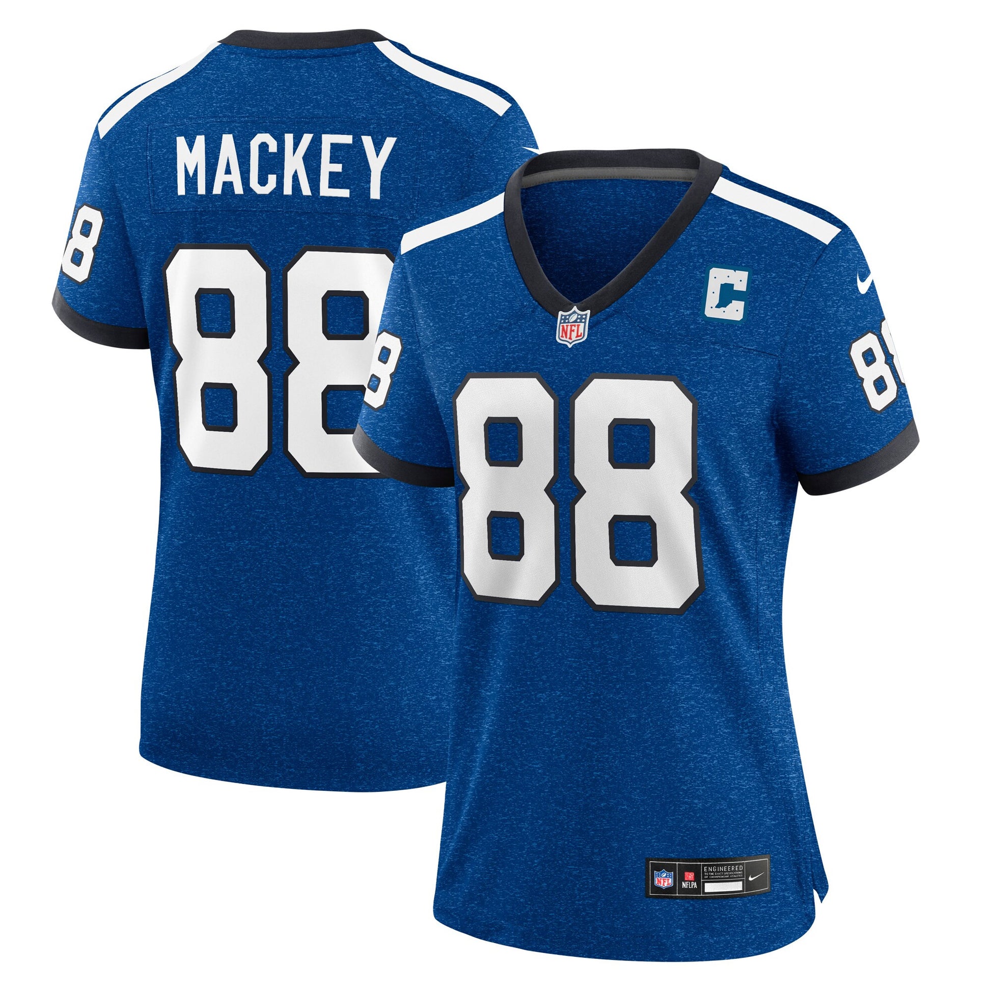 John Mackey Indiana Nights Indianapolis Colts royal Alternate jersey