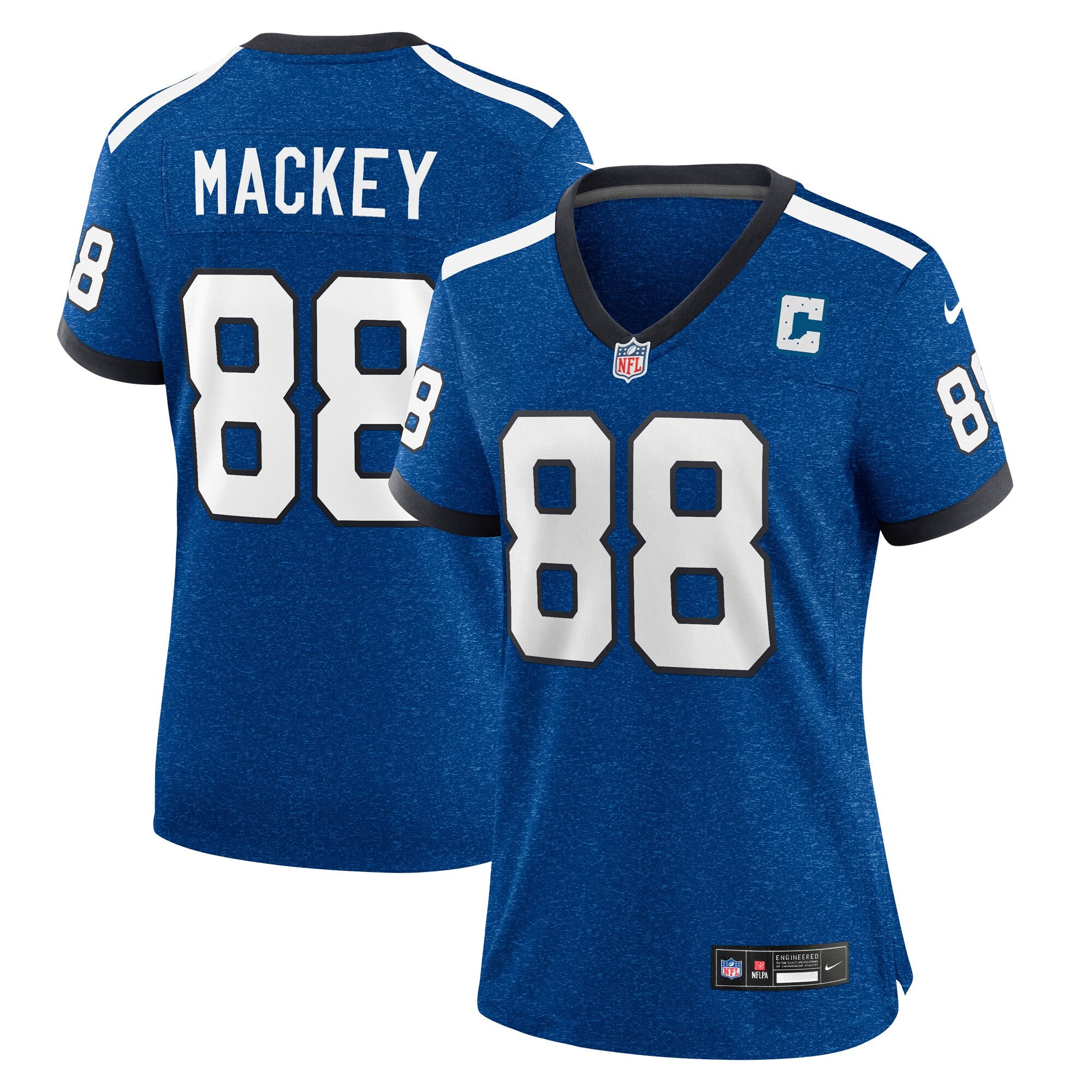 John Mackey Indiana Nights Indianapolis Colts royal Alternate jersey