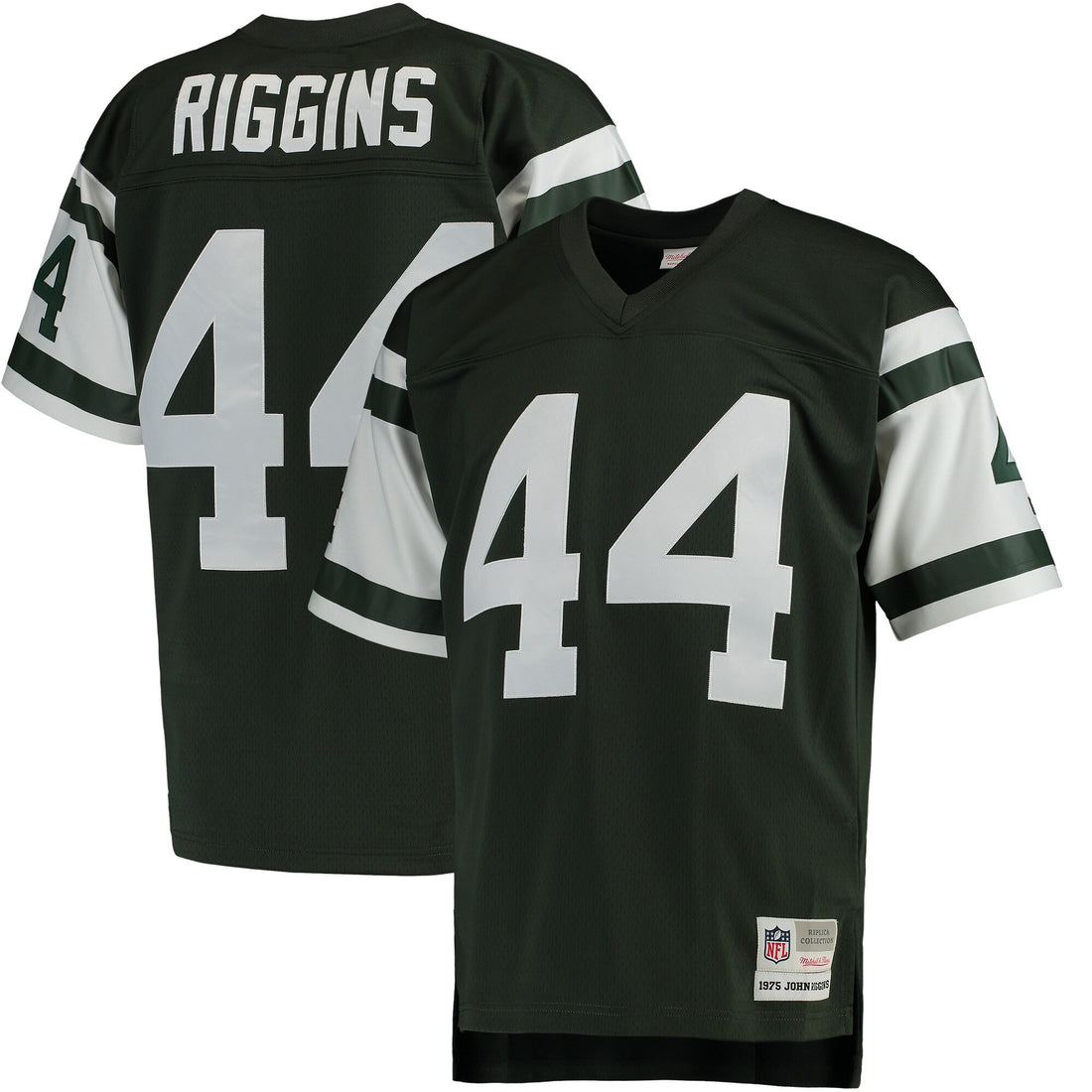 John Riggins New York Jets green jersey