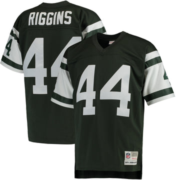 John Riggins New York Jets green jersey