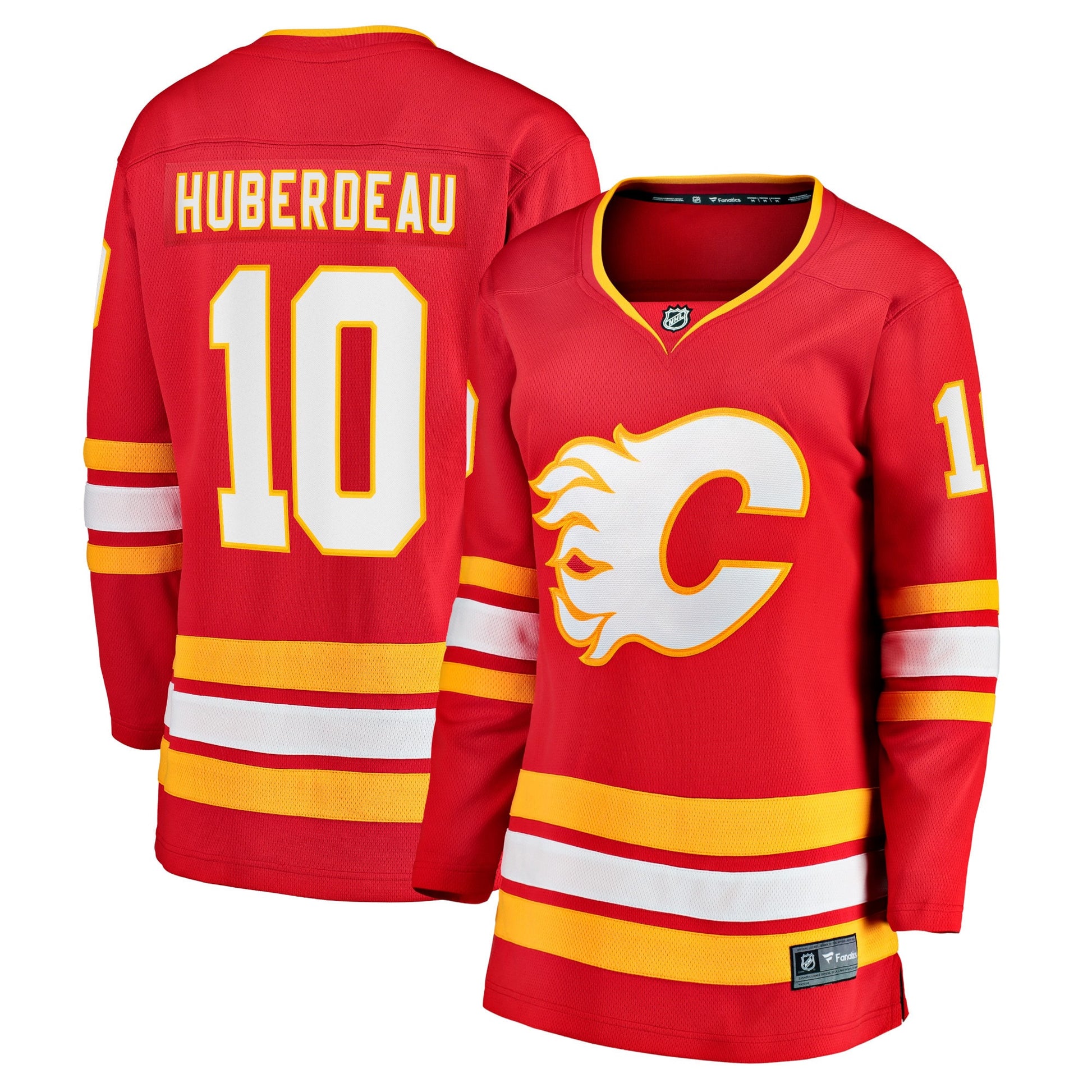 Jonathan Huberdeau Calgary Flames red Home jersey