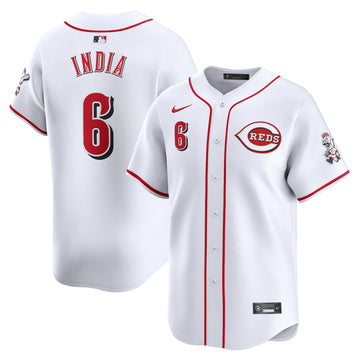Jonathan India Cincinnati Reds white Limited jersey