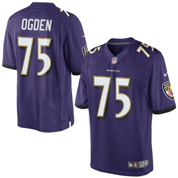 Jonathan Ogden Baltimore Ravens purple Limited jersey