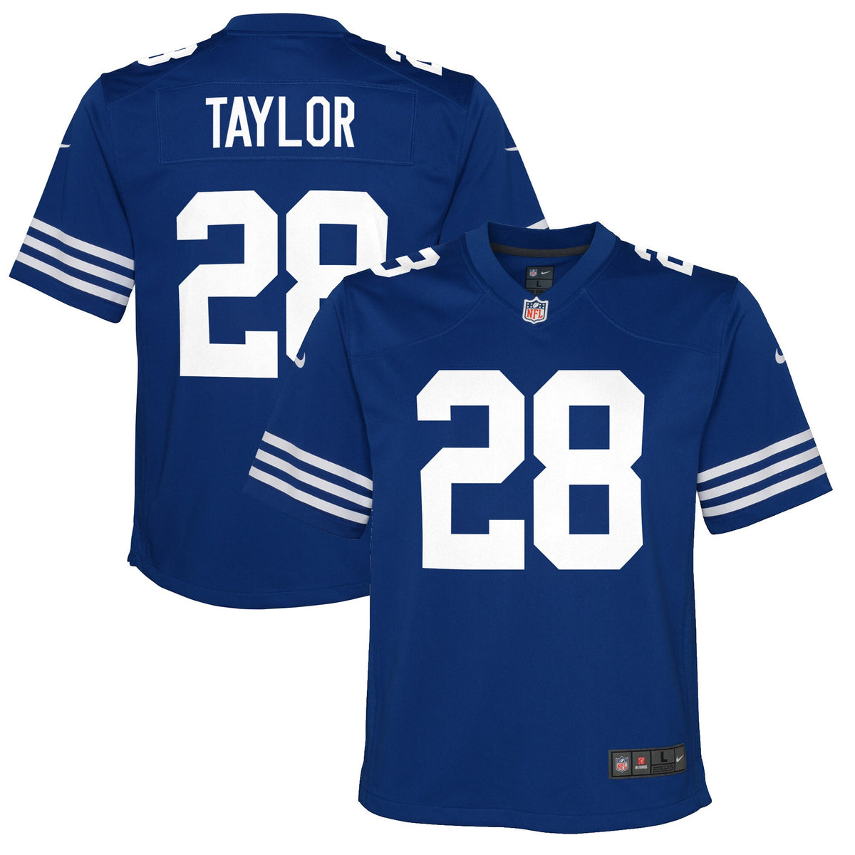 Jonathan Taylor Indianapolis Colts royal jersey