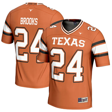 Jonathon Brooks Texas Texas Longhorns orange jersey