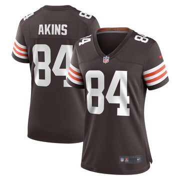 Jordan Akins Cleveland Browns brown jersey