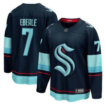 Jordan Eberle Seattle Kraken navy Home jersey