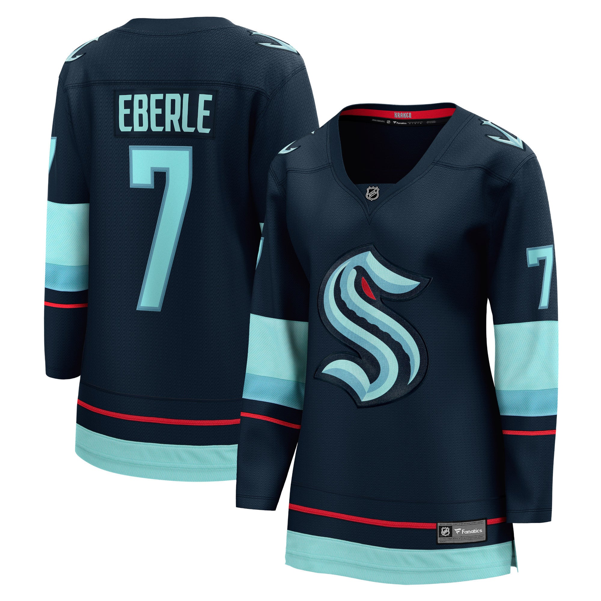 Jordan Eberle Seattle Kraken navy Home jersey