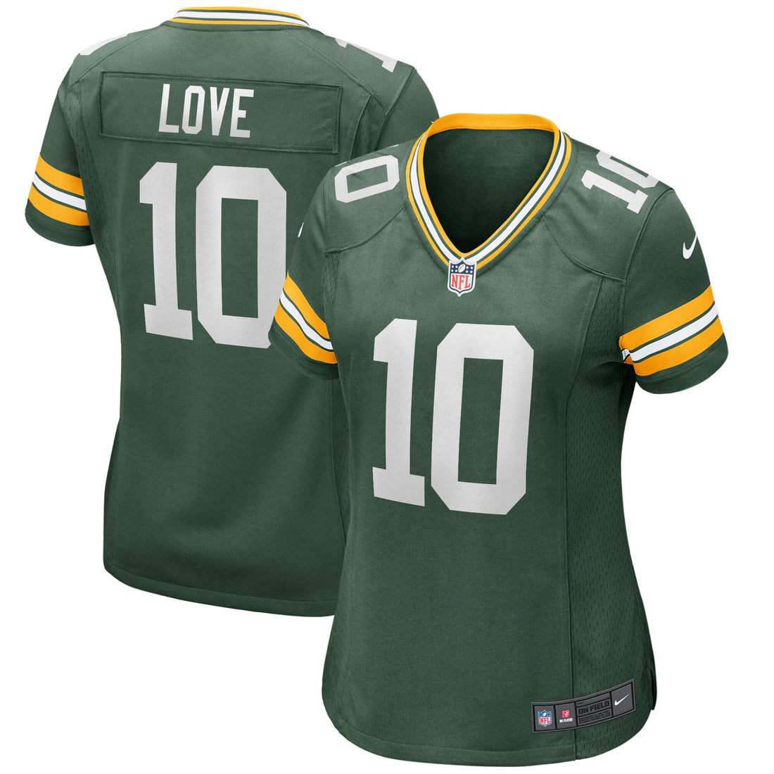 Jordan Love Green Bay Packers green jersey