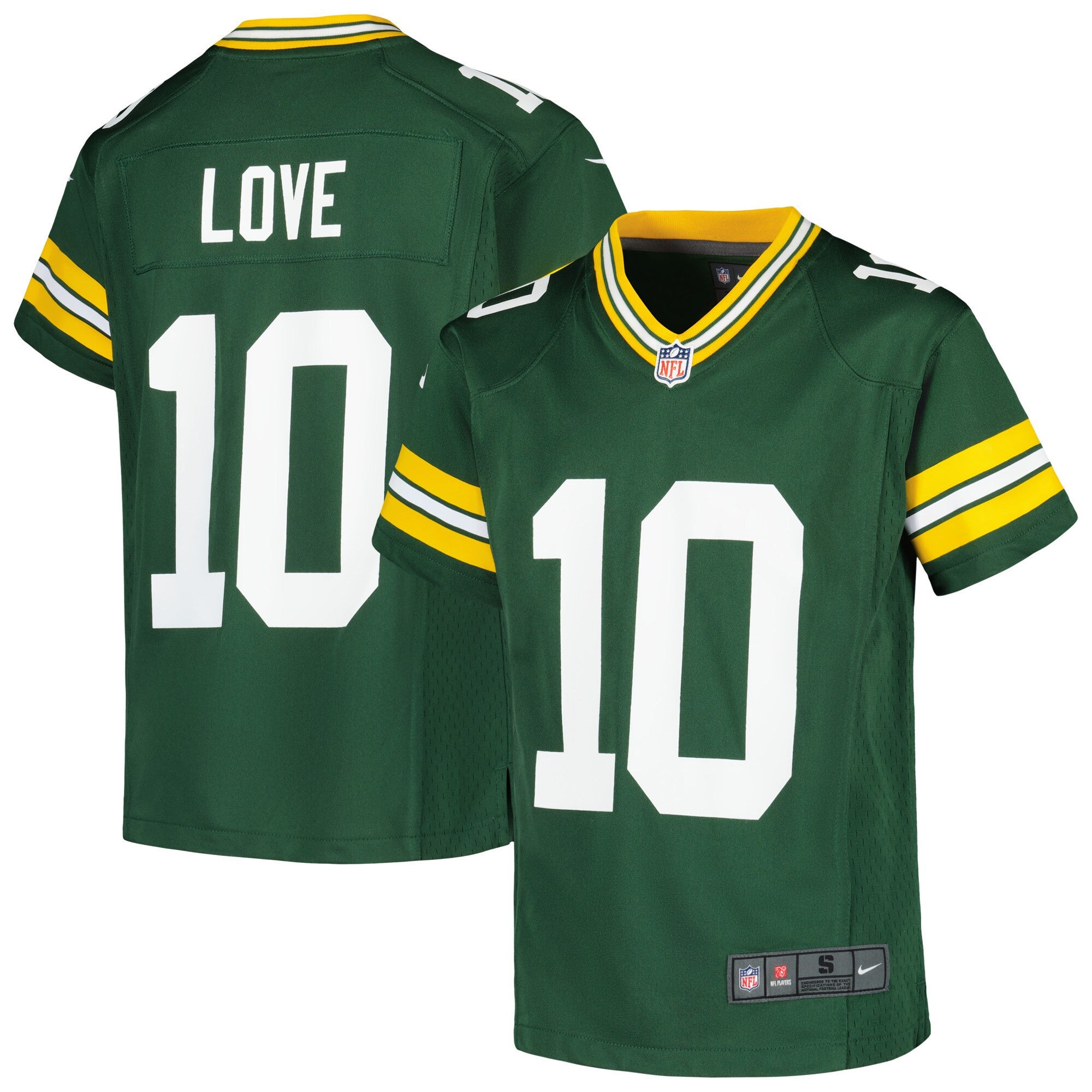 Jordan Love Green Bay Packers green jersey