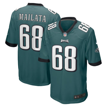 Jordan Mailata Philadelphia Eagles green jersey