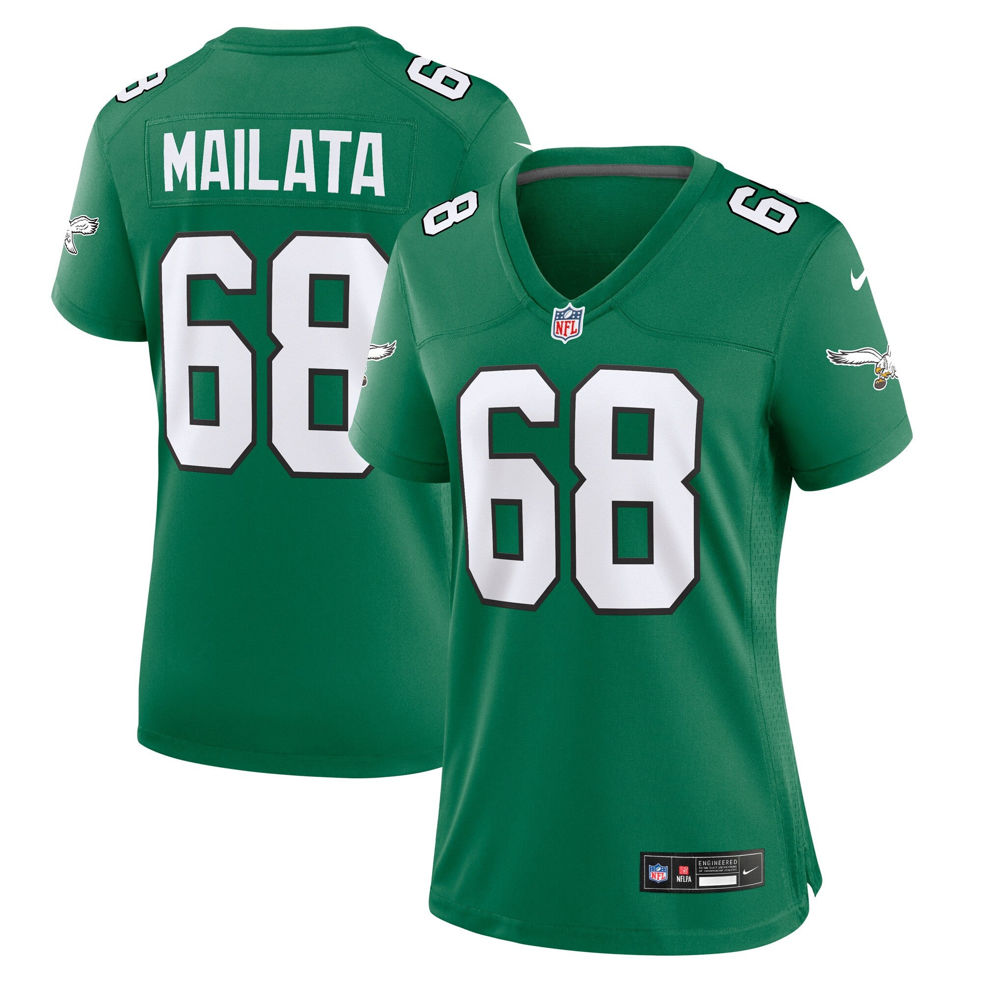 Jordan Mailata Philadelphia Eagles green Alternate jersey