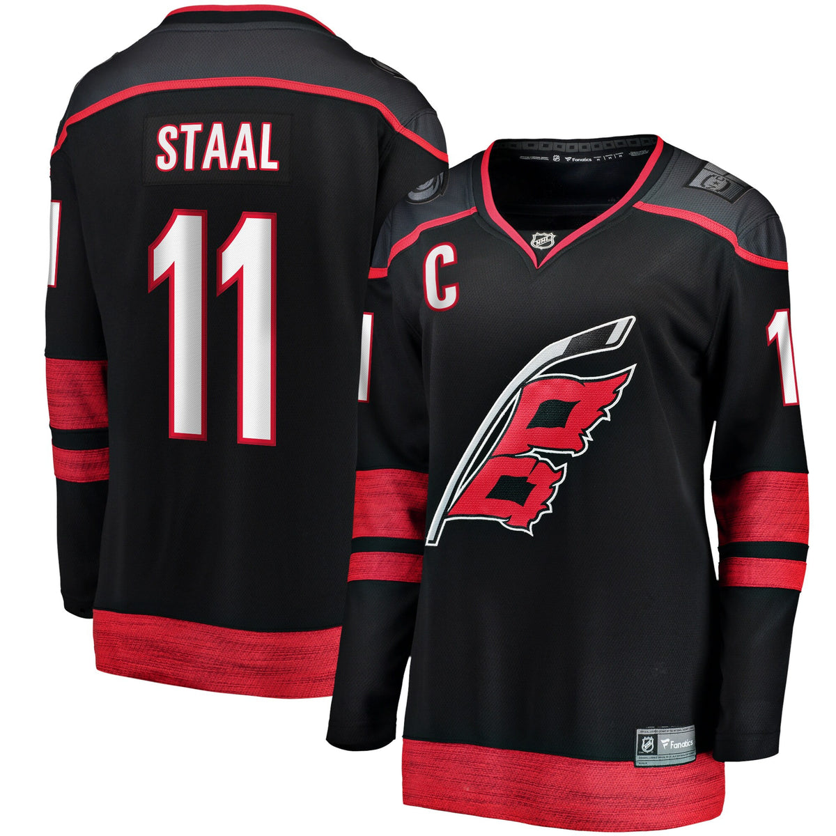 Jordan Staal Carolina Hurricanes black Home jersey