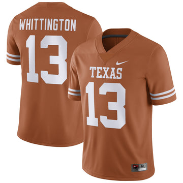 Jordan Whittington Texas Texas Longhorns orange jersey