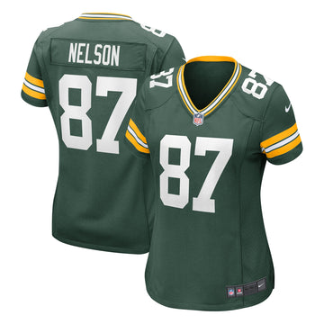Jordy Nelson Green Bay Packers green jersey