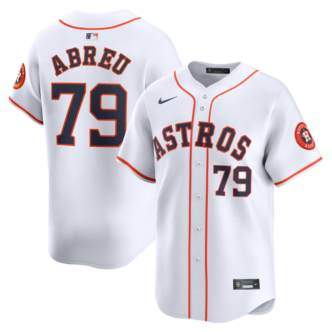 Jose Abreu Houston Astros white Limited jersey
