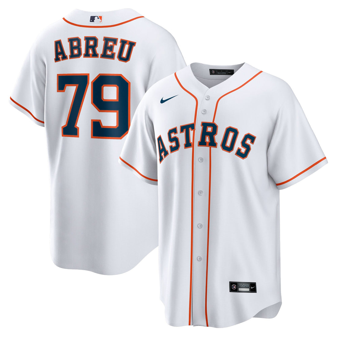 Jose Abreu Houston Astros white Home jersey