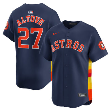 Jose Altuve Houston Astros navy Limited jersey