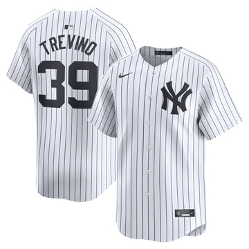 Jose Trevino New York Yankees white Limited jersey