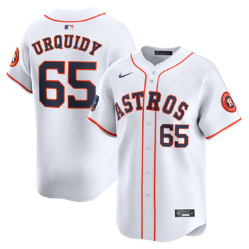 Jose Urquidy Houston Astros white Limited jersey