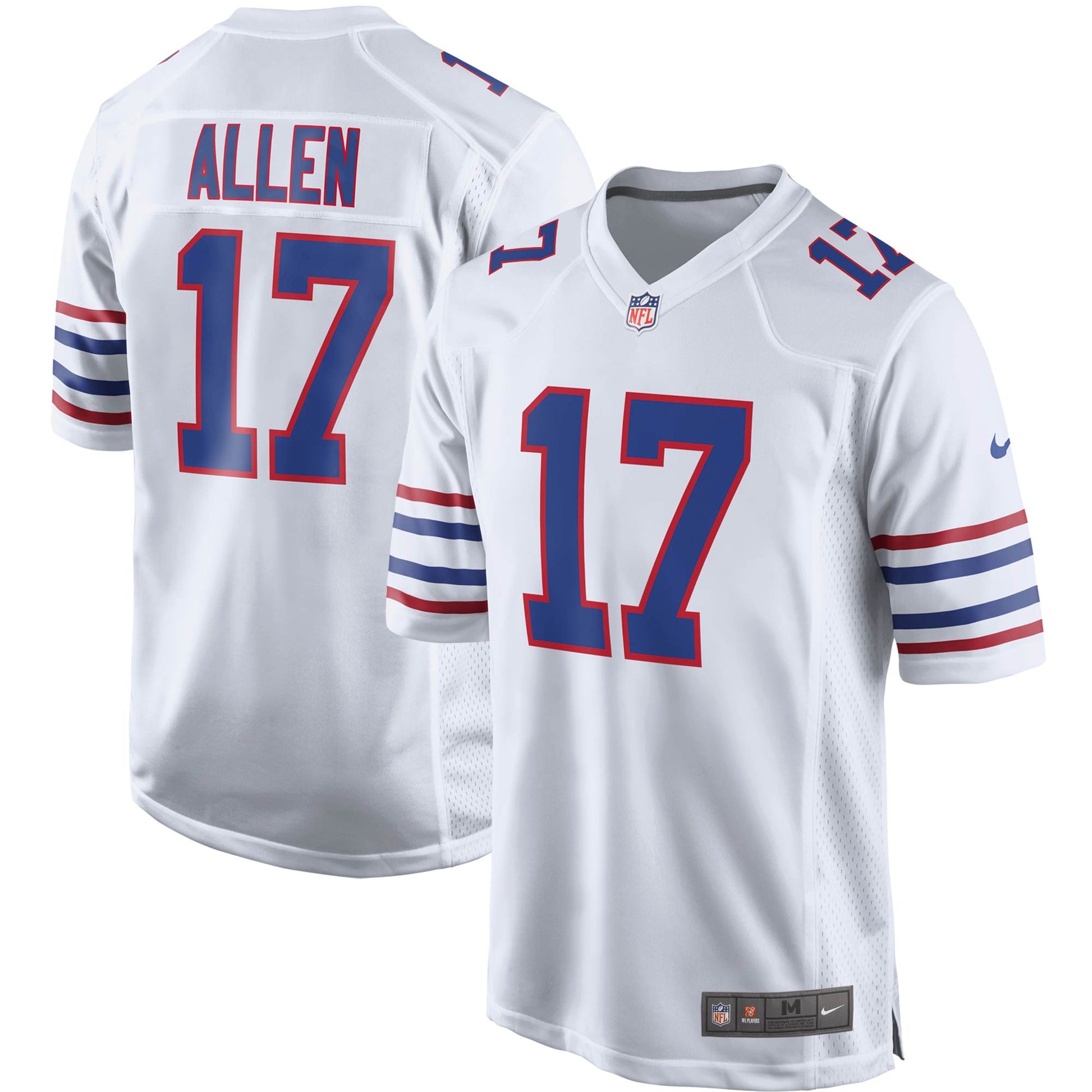 Josh Allen Buffalo Bills white Game jersey