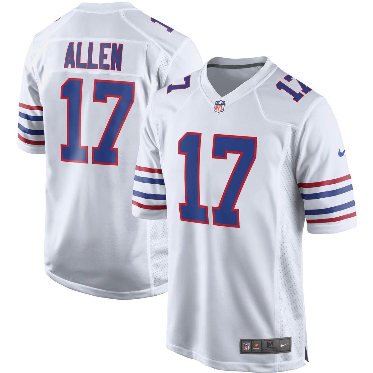 Josh Allen Buffalo Bills white Game jersey