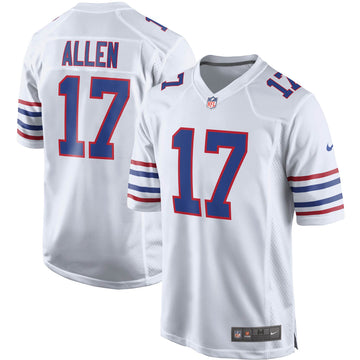 Josh Allen Buffalo Bills white Game jersey