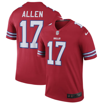 Josh Allen Buffalo Bills red Color Rush jersey