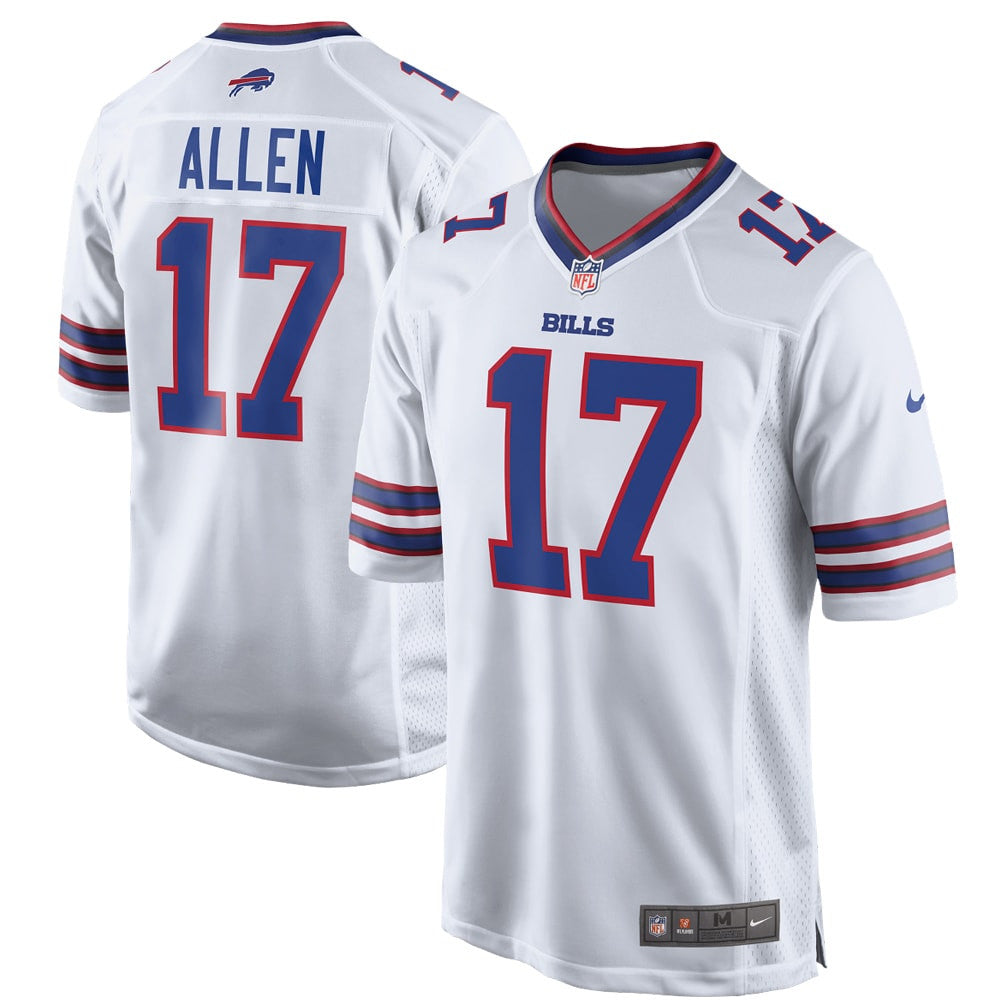 Josh Allen Buffalo Bills white Game jersey