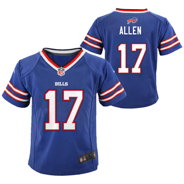 Josh Allen Preschool Buffalo Bills royal jersey