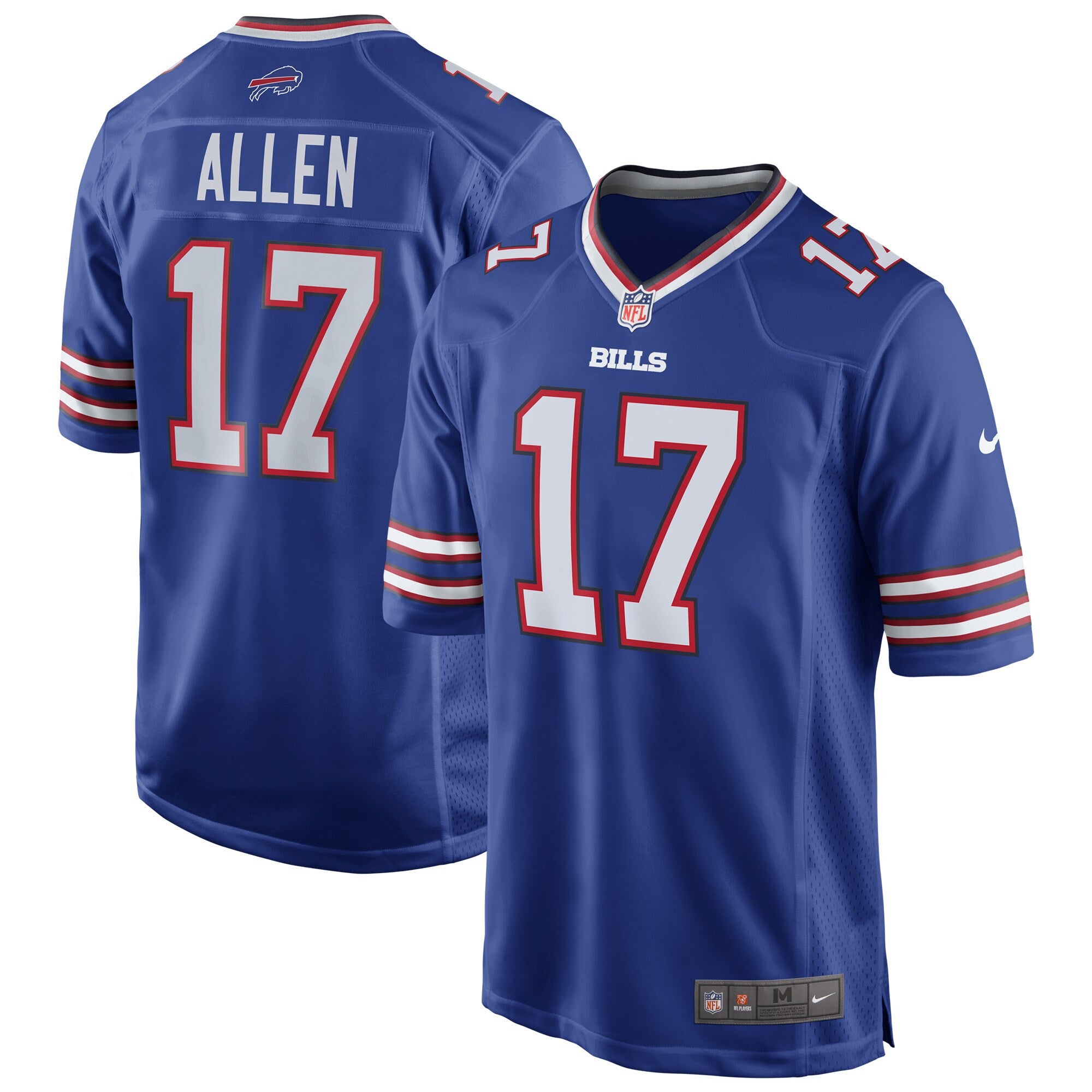 Josh Allen Buffalo Bills royal Game jersey
