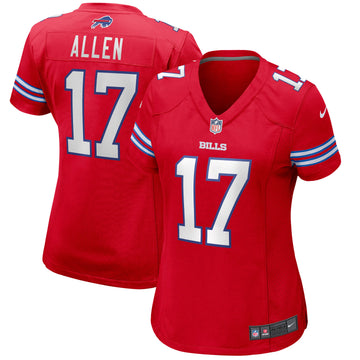 Josh Allen Buffalo Bills red Game jersey