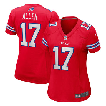 Josh Allen Buffalo Bills red jersey