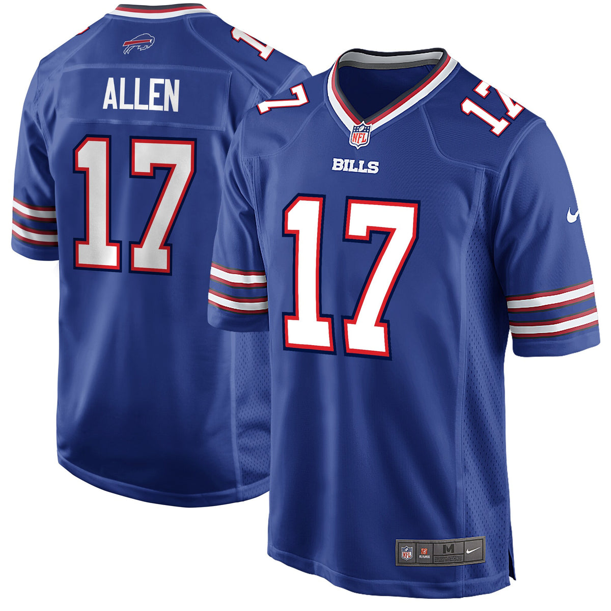 Josh Allen Buffalo Bills royal jersey