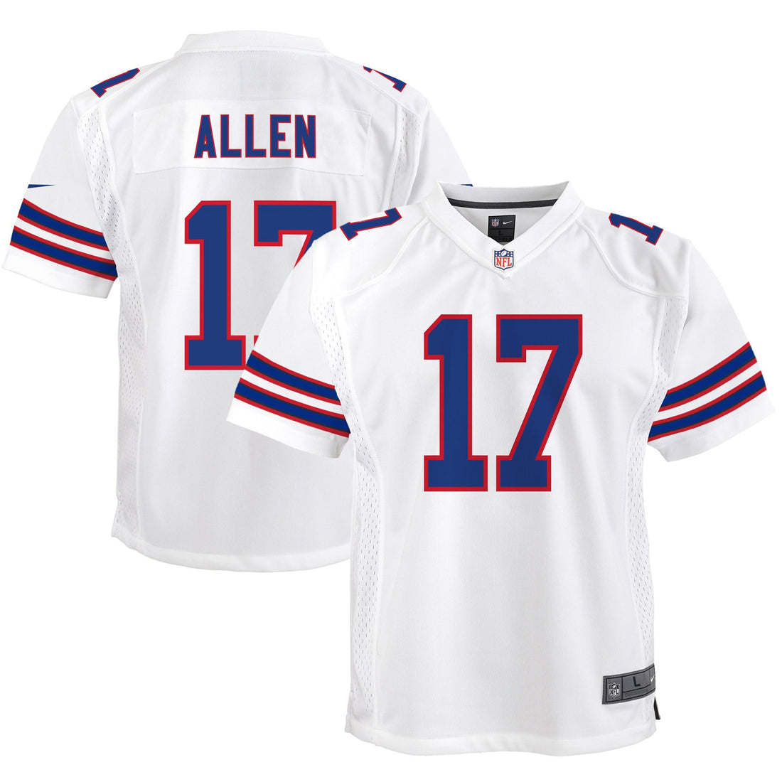 Josh Allen Buffalo Bills white jersey